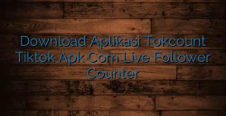 Download Aplikasi Tokcount Tiktok Apk Com Live Follower Counter